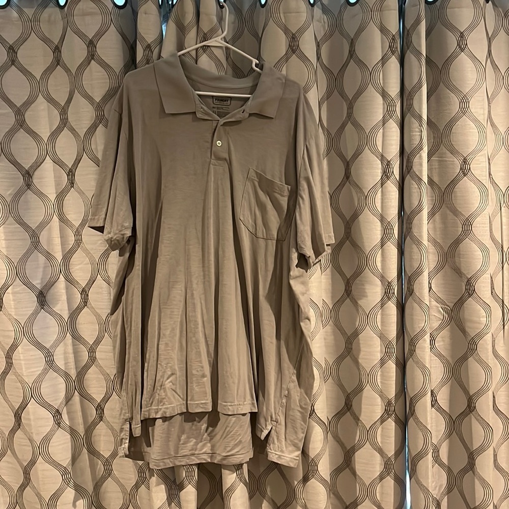 Light gray polo